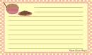 Recipe Card Swap