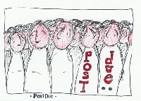 . post due . : handmade postcard #3