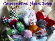 Swap-bot swap: Conversation Hearts-What's in your heart?