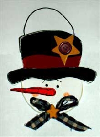 Handmade Christmas Ornament - March