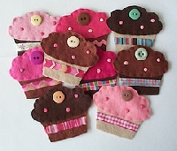 Felt CupCake Swap!