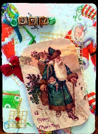 Christmas Recycled Atc's
