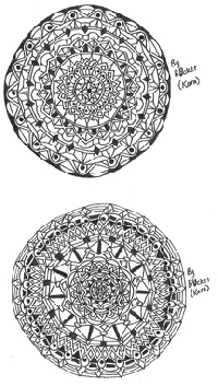 Mandala Zentangle