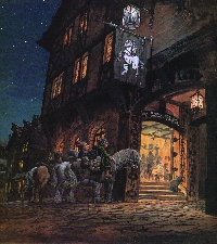 Postcards from Middle Earth #2 The Prancing Pony