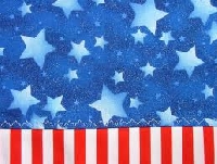 Quick Patriotic Dishcloth
