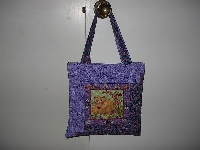 tote bag with goodies