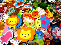 `*`KAWAII Sticker Flake Swap`*`