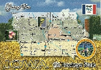 US Map Postcard 