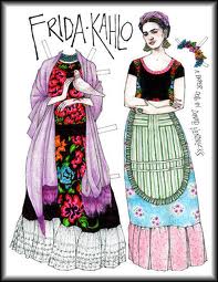 Frida Paper Doll